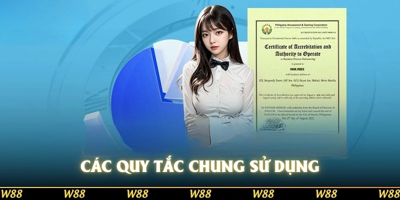 Các quy tắc chung khi sử dụng dịch vụ nhà cái