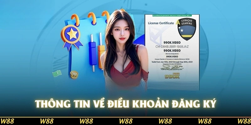 Thông tin cụ thể về những điều khoản đăng ký