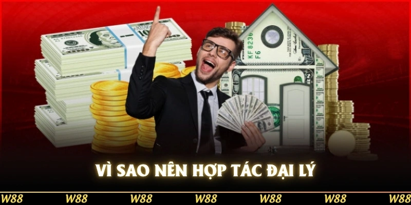 Vì sao nên hợp tác và trở thành đại lý W88